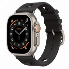 Часы Apple Watch Hermès Ultra 3, 49mm Titanium Case with Single Tour Noir Scub'H Diving